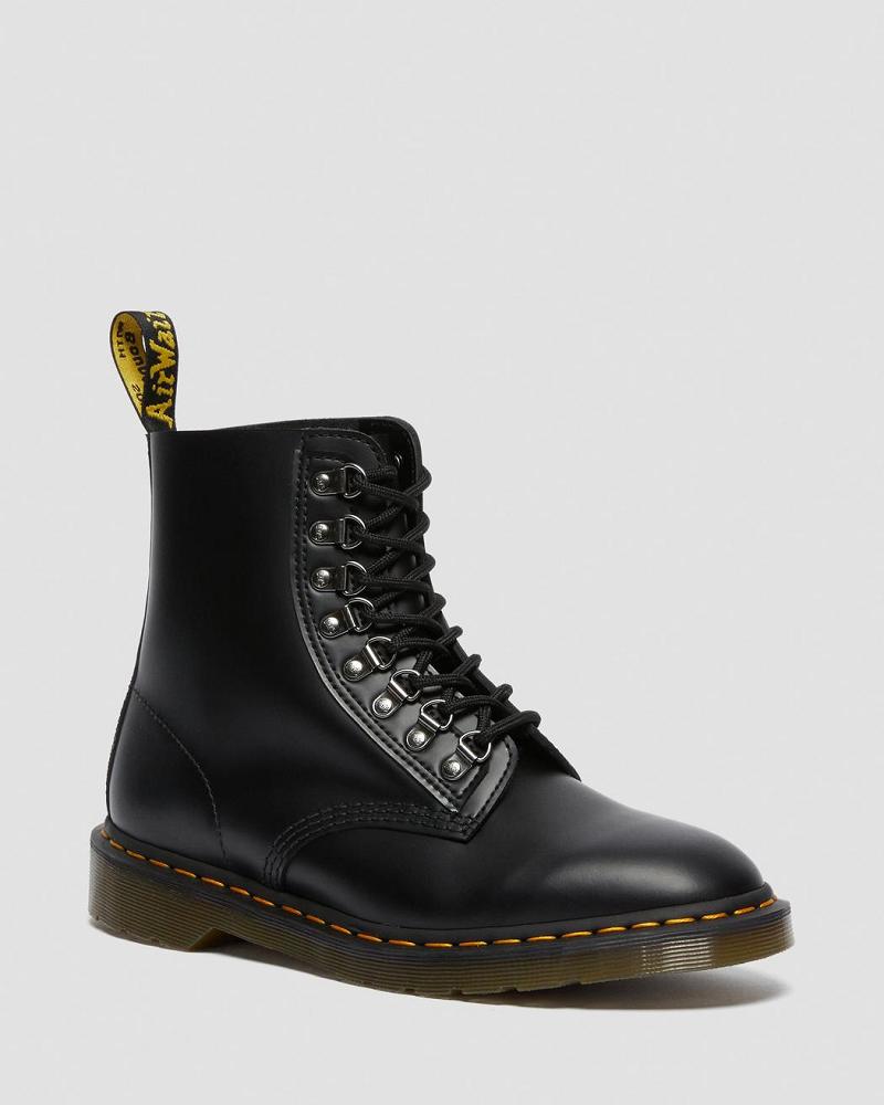 Botas con Cordones Dr Martens 1460 Pascal Verso Smooth Cuero Hombre Negros | MX 281KOR